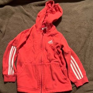 Adidas zippered hoody